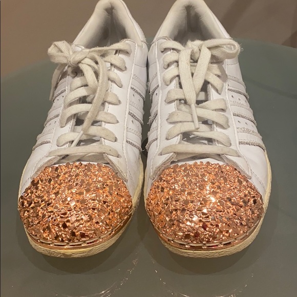 Custom all star adidas shoes size 7 - Picture 3 of 3